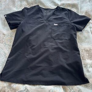 Figs Black Catarina One Pocket Scrub Top